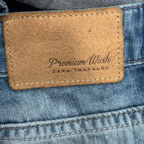 Women's Zara Trafaluc Denim Makers Overalls Size M - Picture 7 of 7